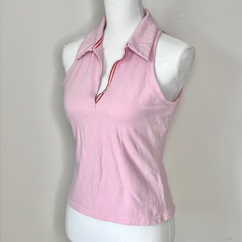 Moda International Polo Tank Top
